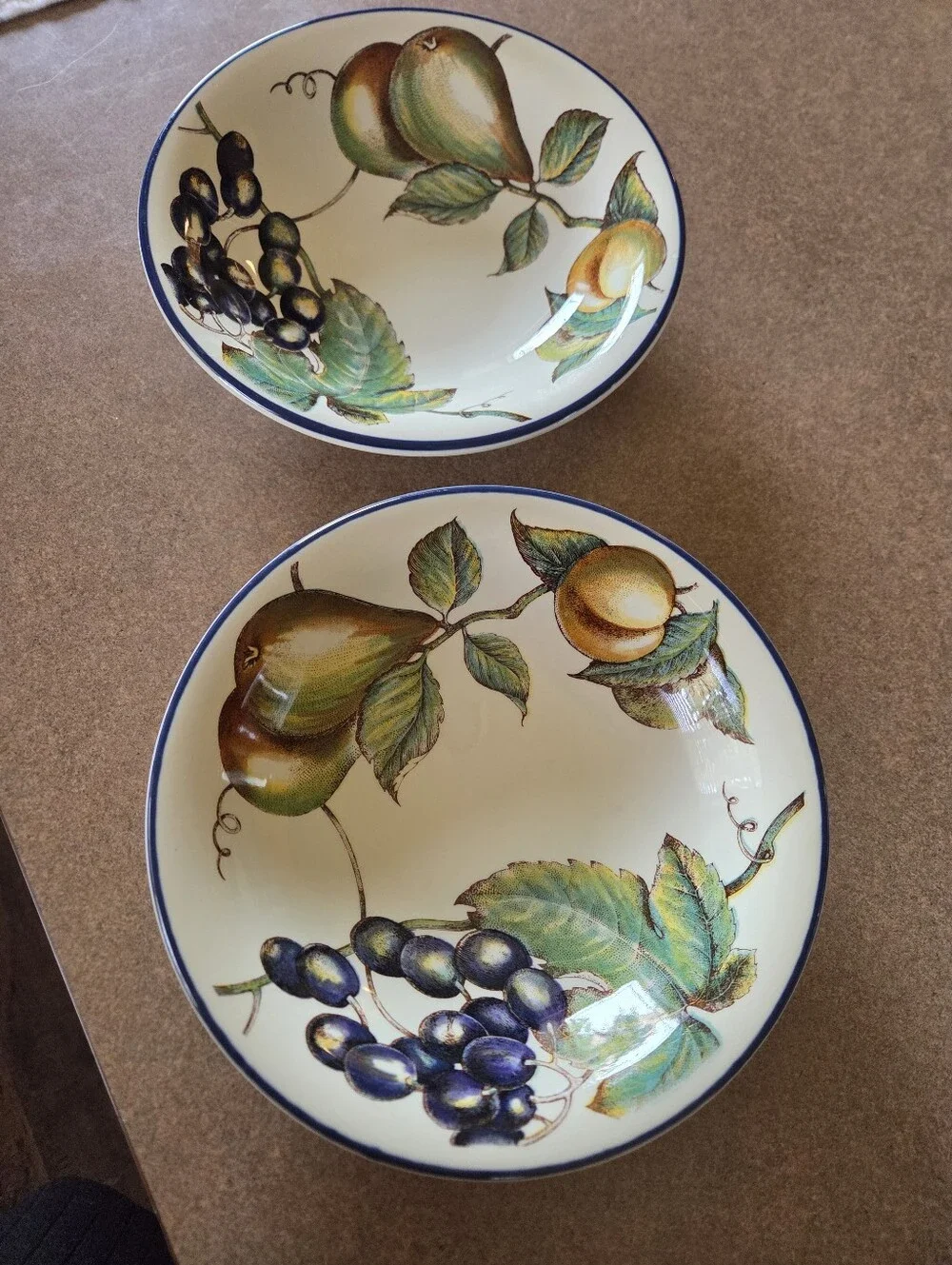 Pier 1 Macintosh Earthenware Pasta/salad Bowls